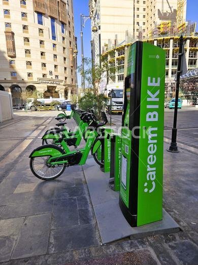 خدمة تأجير الدراجات من كريم في المدينة المنورة، المملكة العربية السعودية - 5 مارس 2024