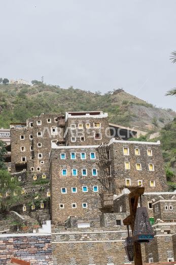 A wonderful photo of the buildings of the city of Rijal Al-Ma',which is characterized by a historical character, in the same way as historical houses A wonderful photo of the buildings of the city of Rijal Al-Ma',which is characterized by a historical character, in the same way as historical houses