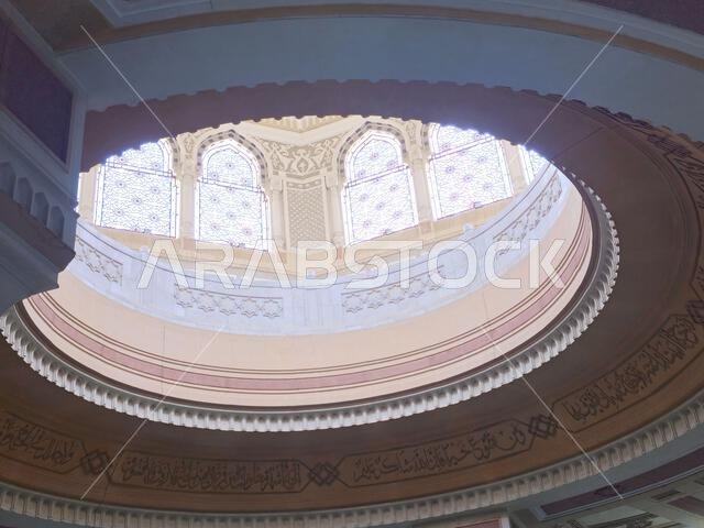 Mecca, Saudi Arabia, June 6 2024: At the place of Safa and Marwah hills, two small mountains now located in the grand mosque of Makkah,  Muslims trave