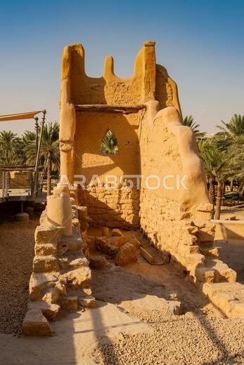 At-Turaif Historic Site in Diriyah, Saudi Arabia