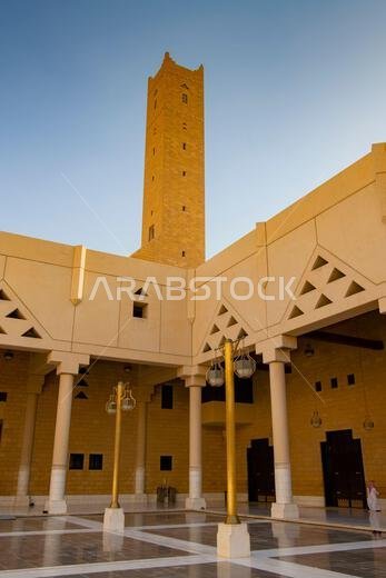 Imam Turki Bin Abdullah Grand Mosque in Riyadh, Saudi Arabia