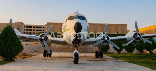 Douglas DC-4 at Royal Saudi Air Force Museum in Riyadh, Saudi Arabia