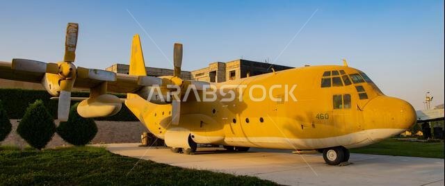 C-130 Hercules at Royal Saudi Air Force Museum in Riyadh, Saudi Arabia