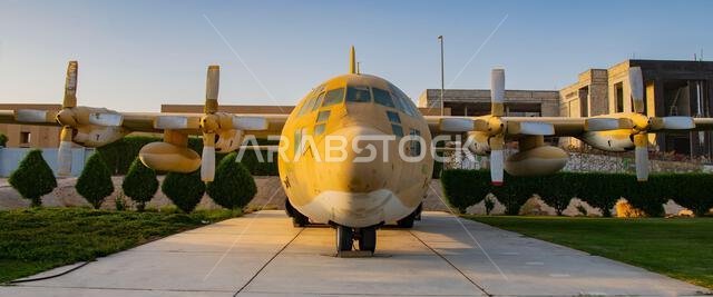 C-130 Hercules at Royal Saudi Air Force Museum in Riyadh, Saudi Arabia