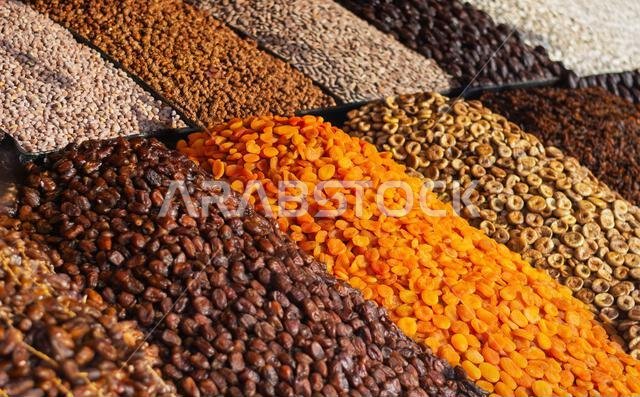 colorful and very sweet honey sweets