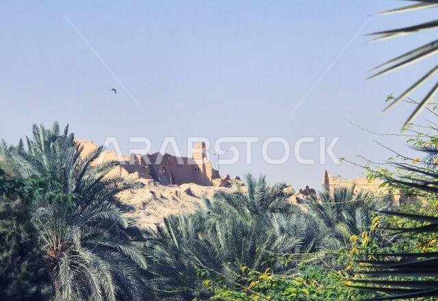 The ancient ruins of Diriyah, near Riyadh, Saudi Arabia.