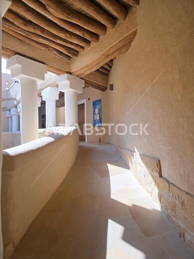 The ancient ruins of Diriyah, near Riyadh, Saudi Arabia.