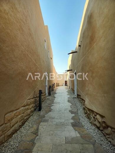 The ancient ruins of Diriyah, near Riyadh, Saudi Arabia.