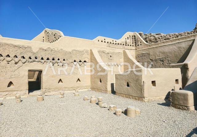 The ancient ruins of Diriyah, near Riyadh, Saudi Arabia.