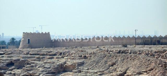 The ancient ruins of Diriyah, near Riyadh, Saudi Arabia.