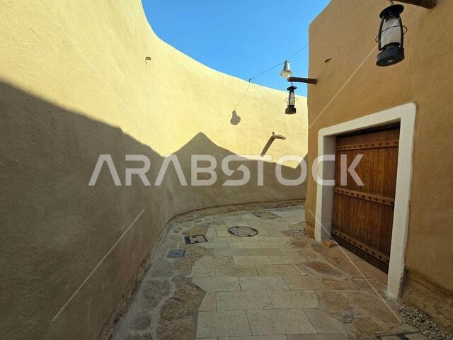 The ancient ruins of Diriyah, near Riyadh, Saudi Arabia.