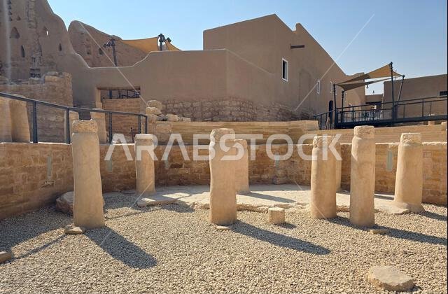 The ancient ruins of Diriyah, near Riyadh, Saudi Arabia.