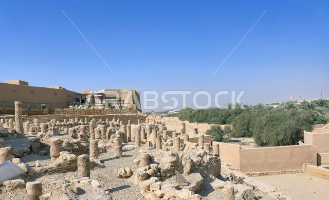 The ancient ruins of Diriyah, near Riyadh, Saudi Arabia. The ancient ruins of Diriyah, near Riyadh, Saudi Arabia.
