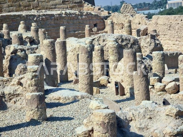 The ancient ruins of Diriyah, near Riyadh, Saudi Arabia.
