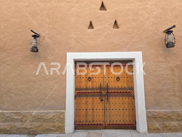 The ancient ruins of Diriyah, near Riyadh, Saudi Arabia.