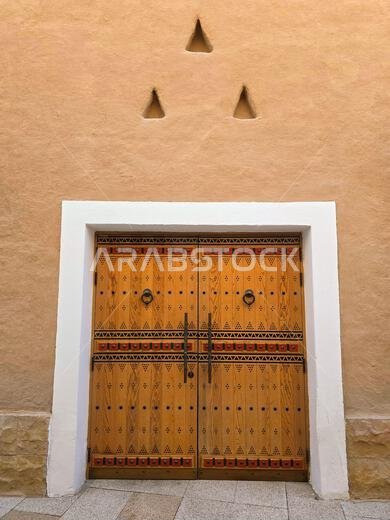 The ancient ruins of Diriyah, near Riyadh, Saudi Arabia.