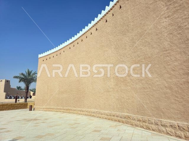The ancient ruins of Diriyah, near Riyadh, Saudi Arabia.