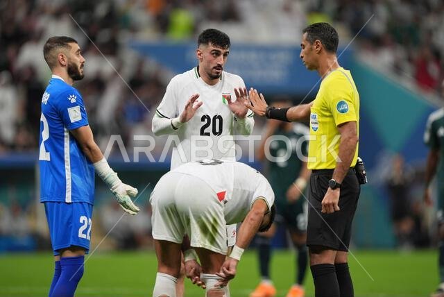 Doha, Qatar - December 11, 2025: Saudi Arabia advances to semifinals after defeating Palestine 2-1 in extra time during the FIFA Arab Cup Qatar 2025 quarterfinal at Lusail Stadium during FIFA Arab cup in Doha, Qatar on 11th Dec, 2025.Credit:Ranjith Kumar/Alamy Live news