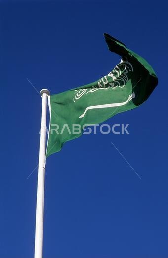 العلم الوطني لدولة الإمارات العربية المتحدة.