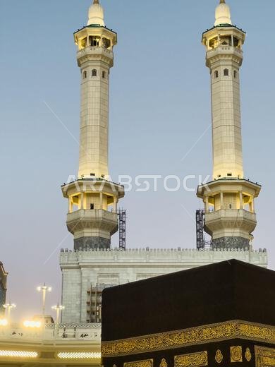 MAKKAH, SAUDI ARABIA – December 18, 2025: View of the Holy Kaaba at Masjid al-Haram in Mecca.