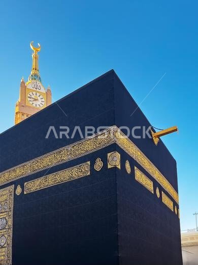مكة المكرمة، المملكة العربية السعودية – 18 ديسمبر 2025: منظر للكعبة المشرفة في المسجد الحرام بمكة المكرمة.