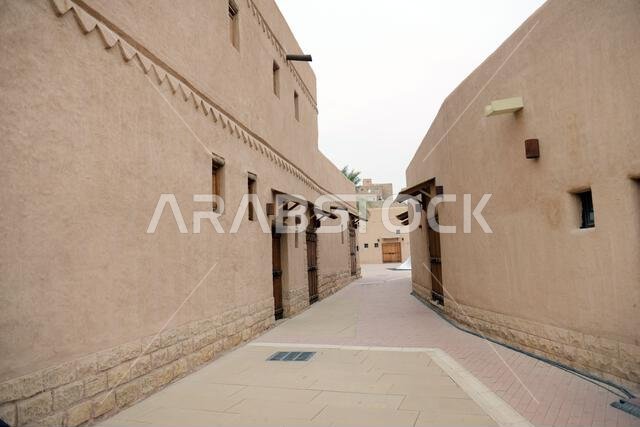 Al Dho Historical complex in Riyadh, Saudi Arabia.