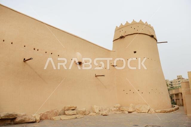 Masmak Fortress in Riyadh, Saudi Arabia.