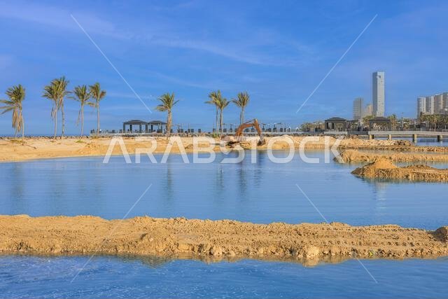 مشروع تطوير الواجهة البحرية واستصلاح الأراضي