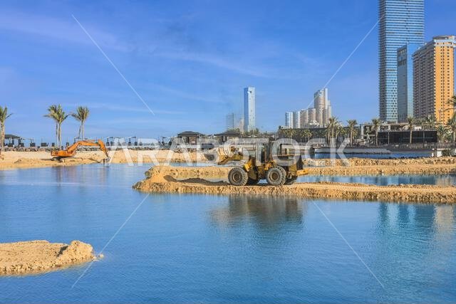 مشروع تطوير الواجهة البحرية واستصلاح الأراضي