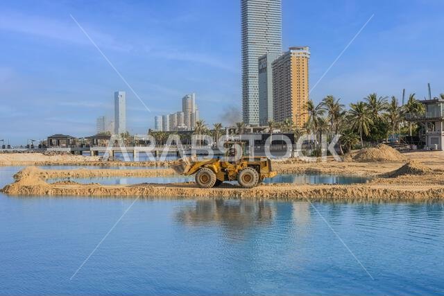 مشروع تطوير الواجهة البحرية واستصلاح الأراضي