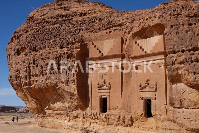 Ancient ruins of Hegra, Al Ula, Saudi Arabia
