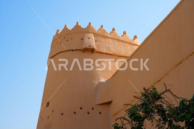 The historic Al Masmak Fortress in the heart of Riyadh, Saudi Arabia