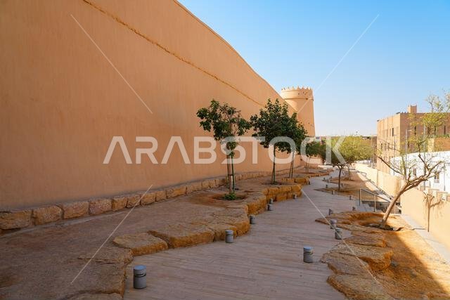 The historic Al Masmak Fortress in the heart of Riyadh, Saudi Arabia
