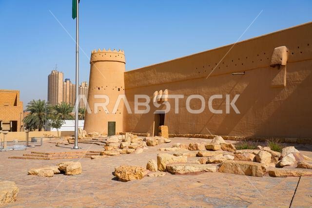 قلعة المصمك التاريخية في قلب الرياض، المملكة العربية السعودية قلعة المصمك التاريخية في قلب الرياض، المملكة العربية السعودية