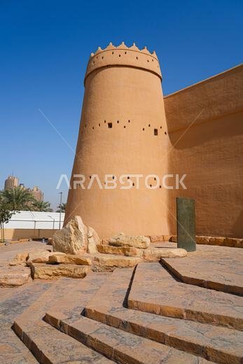 The historic Al Masmak Fortress in the heart of Riyadh, Saudi Arabia The historic Al Masmak Fortress in the heart of Riyadh, Saudi Arabia