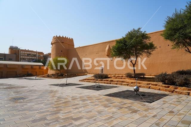 The historic Al Masmak Fortress in the heart of Riyadh, Saudi Arabia