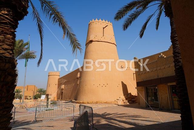 The historic Al Masmak Fortress in the heart of Riyadh, Saudi Arabia
