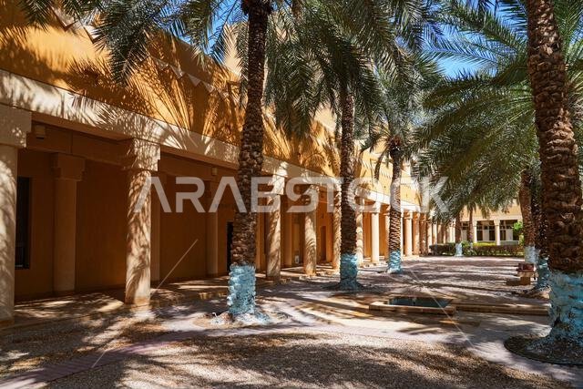 العمارة النجدية التقليدية لقصر المربع التاريخي في الرياض، المملكة العربية السعودية العمارة النجدية التقليدية لقصر المربع التاريخي في الرياض، المملكة العربية السعودية