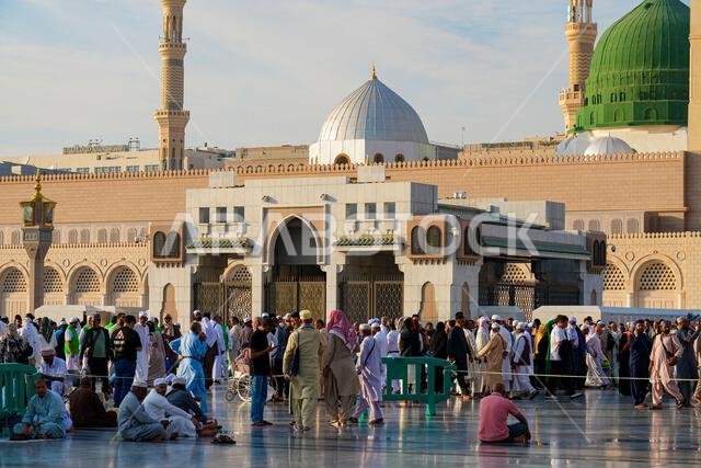 المسجد النبوي في المدينة المنورة، المملكة العربية السعودية