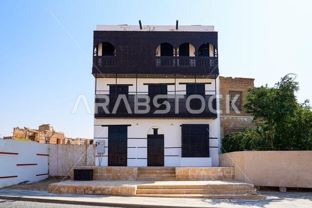 The restored house of Lawrence of Arabia in the historic Al-Sur district of Yanbu, Saudi Arabia The restored house of Lawrence of Arabia in the historic Al-Sur district of Yanbu, Saudi Arabia