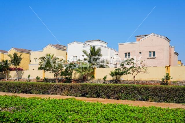 Contemporary housing development in King Abdullah Economic City (KAEC), Saudi Arabia Contemporary housing development in King Abdullah Economic City (KAEC), Saudi Arabia