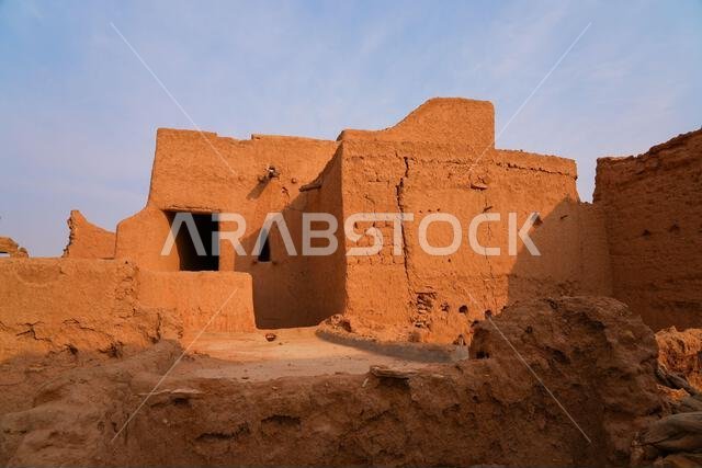 Historical desert village of Shaqra in the heart of Nejd, Saudi Arabia