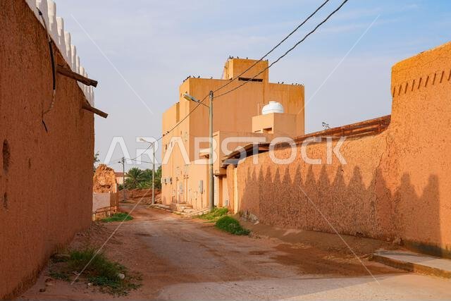 Historical desert village of Shaqra in the heart of Nejd, Saudi Arabia