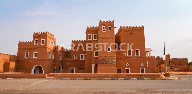 Al-Subaie historic palace in Shaqra, a desert village in the heart of Nejd, Saudi Arabia