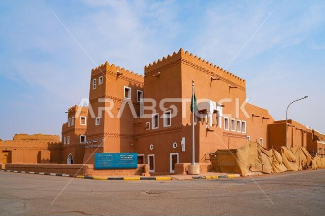 Al-Subaie historic palace in Shaqra, a desert village in the heart of Nejd, Saudi Arabia