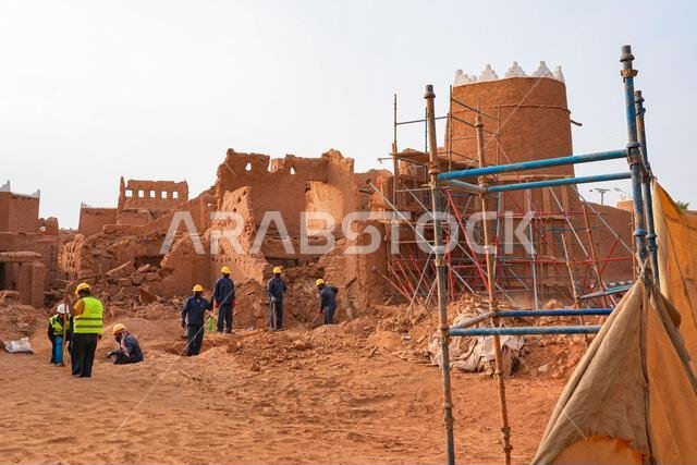 Historical desert village of Shaqra in the heart of Nejd, Saudi Arabia
