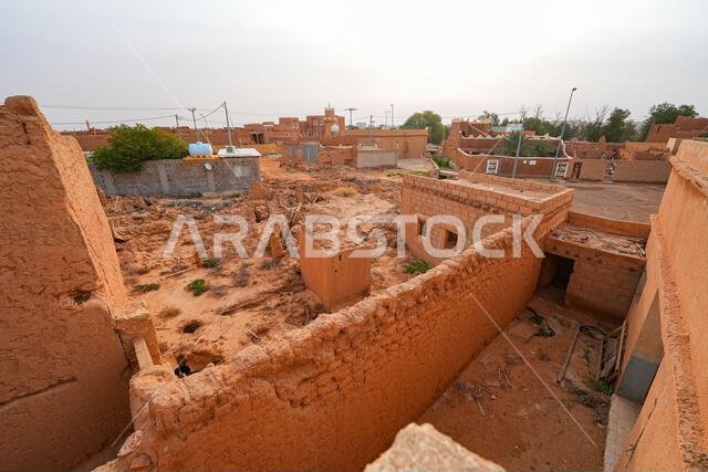 Historical desert village of Shaqra in the heart of Nejd, Saudi Arabia