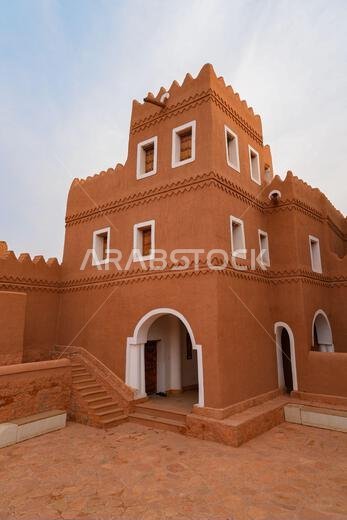 Al-Subaie historic palace in Shaqra, a desert village in the heart of Nejd, Saudi Arabia