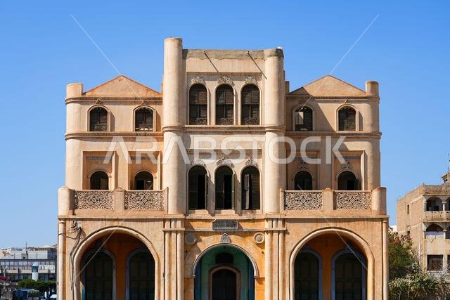 قصر كاكي التاريخي ذو الطراز المعماري الحجري الحجازي التقليدي في الطائف، المملكة العربية السعودية