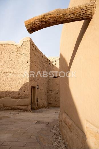 مناظر لموقع الطريف، أحد مواقع التراث العالمي لليونسكو، خارج الرياض، المملكة العربية السعودية